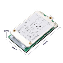 10S 15A 36V Li-Ion BMS-Platine mit Ausgleichsfunktion