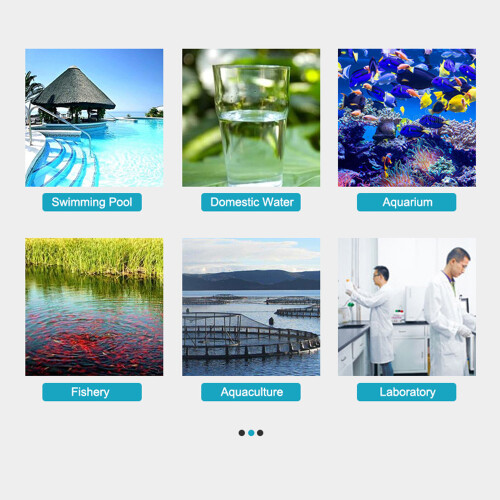 Wasserqualitäts-Tester 6-in-1 pH/EC/TDS/Salz/SG/Temperatur App 2