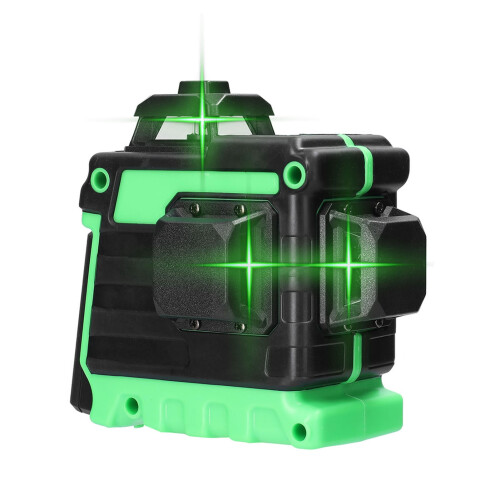 Mini 12-Linien grüner Laserwaage 3 selbstnivellierend USB 1