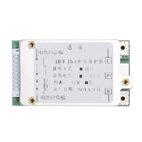 10S 15A 36V Li-ion BMS Board with Balance Function 1
