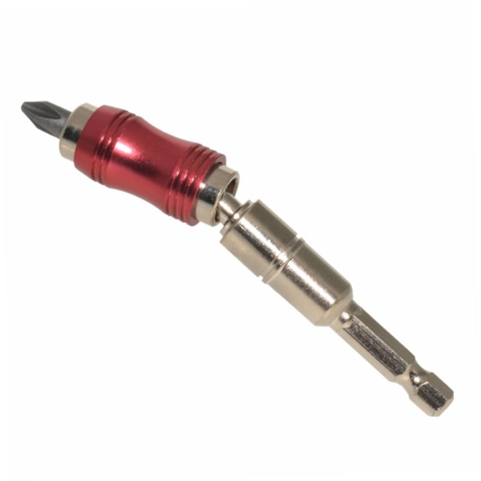 Bit Magnetic Extension Shaft Hex Shanks Magnetic Bit Holder Flexible For Tight Corners Red 9393856523108