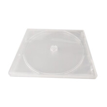 Clear CD Cases 10-Pack, Portable Waterproof DVD Case Replacement, Transparent Plastic CD/DVD Protection