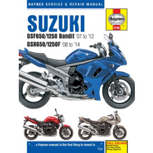 Suzuki GSF6501250 Bandit amp GSX6501250F 0714 Haynes Repair Manual by