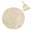 Baby-Wickeldecke, weiche Acetatfaser, runde Form, 2