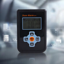 Radiation Detector X γ β Multifunctional Monitor LCD Real-Time 3 Alarm