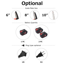 21V Brushless Mini Cordless Chainsaw 8-inch Pruning Saw 6.0Ah