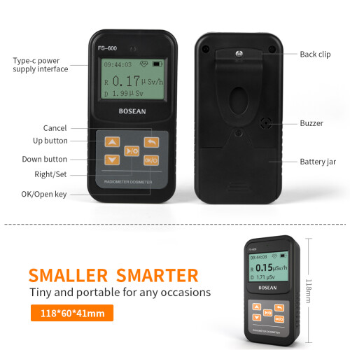 USB Strahlendetektor Gamma X-Ray Dosimeter 2
