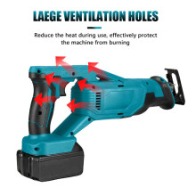 Portable Reciprocating Saw Electric Tool for Metal Wood PVC Plastic