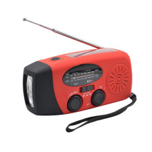 Kurbel-Solar-Radio, 2000mAh AM/FM mit Taschenlampe