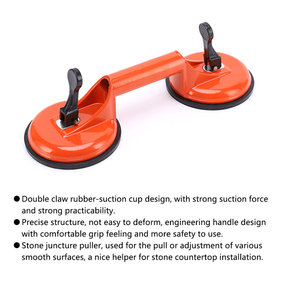 Aluminum Alloy Double Claw Suction Cup Vacuum Tile Lifter 323163114972