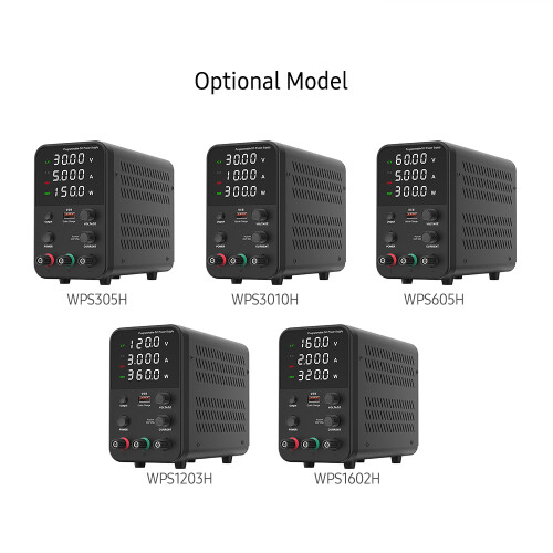 Netzteil 160V 2A Digital CV CC USB Alarm Encoder