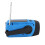 Kurbel-Solar-Notfallradio 2000mAh AM/FM inkl. Taschenlampe 5