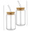2 Sets Kaffeetassen Mit Bambusdeckeln Und Strohhalmen 11