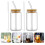 2 Sets Kaffeetassen Mit Bambusdeckeln Und Strohhalmen 6