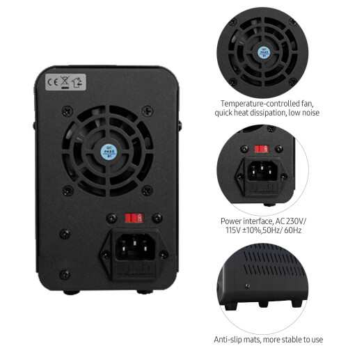 WANPTEK DC-Netzteil 60V 5A Digital CV CC USB Speicher Alarm 1
