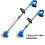 21V Telescopic Cordless Grass Trimmer 1500mAh Battery Multi Function 4