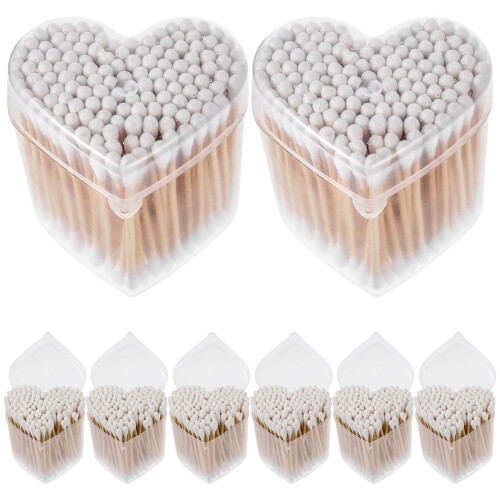 8 Cajas Bastoncillos Pequeños Para Pestañas Desechables 2