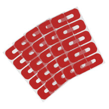 50 . pegatinas protectoras descartables para esmalte y manicura