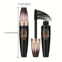 4D Spectacular Volume Silk Fibre Mascara Thick Long Lashes Extension Waterproof.