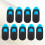 Cache Caméra Smartphone 9 Pièces En Plastique Noir Pour Pc Portable 4