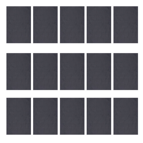 30 Unidades Papel De Negro Semitransparente 1