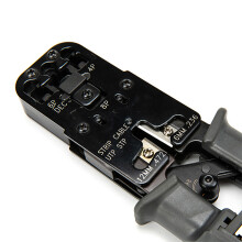 4-in-1-Ratschen-Crimpingwerkzeug mit LED-Tester und Abisolierer