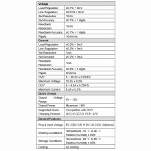 Hantek HDP135V6A 35V 6A DC Netzteil CV CC USB Speicher