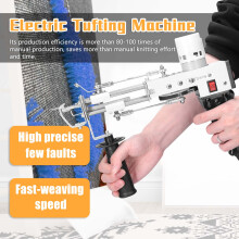 Elektrische Teppich-Tuftiermaschine Industrielle Stickerei