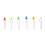 15-farbige 3mm LED-Dioden Set High CRI Augenschutz 1