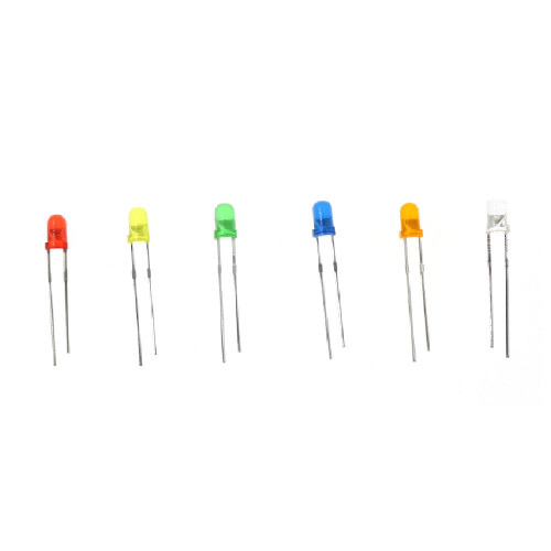 15-farbige 3mm LED-Dioden Set High CRI Augenschutz