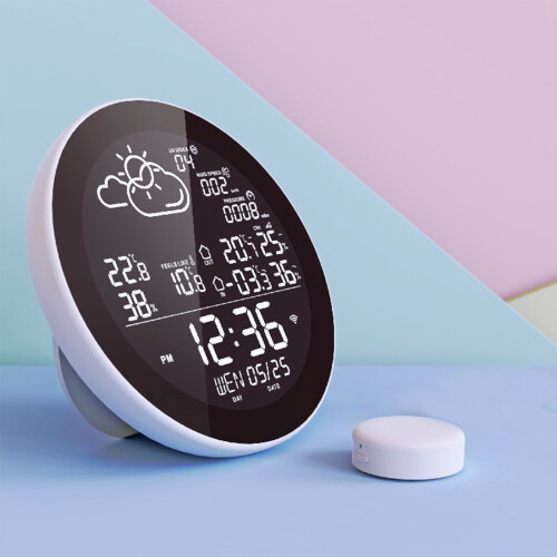 Tuya WLAN Smart-Wetterstation 1 Sensor Großbild 1