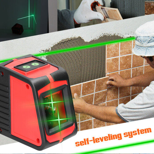 Multifunktions-Laserwaage 2 Linien Selbstnivellierung Alarm 2