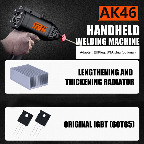 110V 2700W Portable Welding Machine with LED Display 2