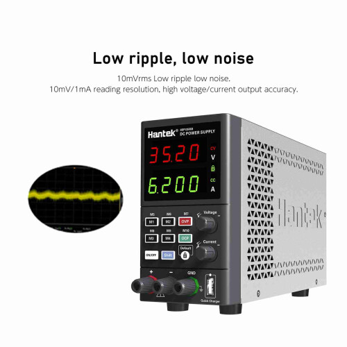 Hantek HDP135V6B 35V 6A Netzteil CV CC USB Daten 2