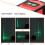 Multifunktions-Laserwaage 2 Linien Selbstnivellierung Alarm 4