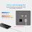 WLAN-Router 300M AP USB Wandhalterung WPS 4