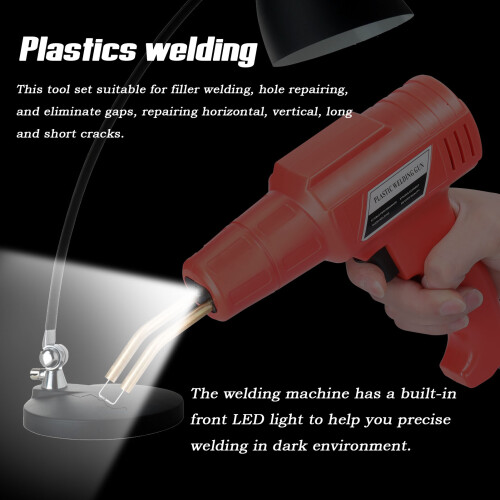 100W Portable Plastic Welding Machine Repair Kit with 4 Boxes Staple 1