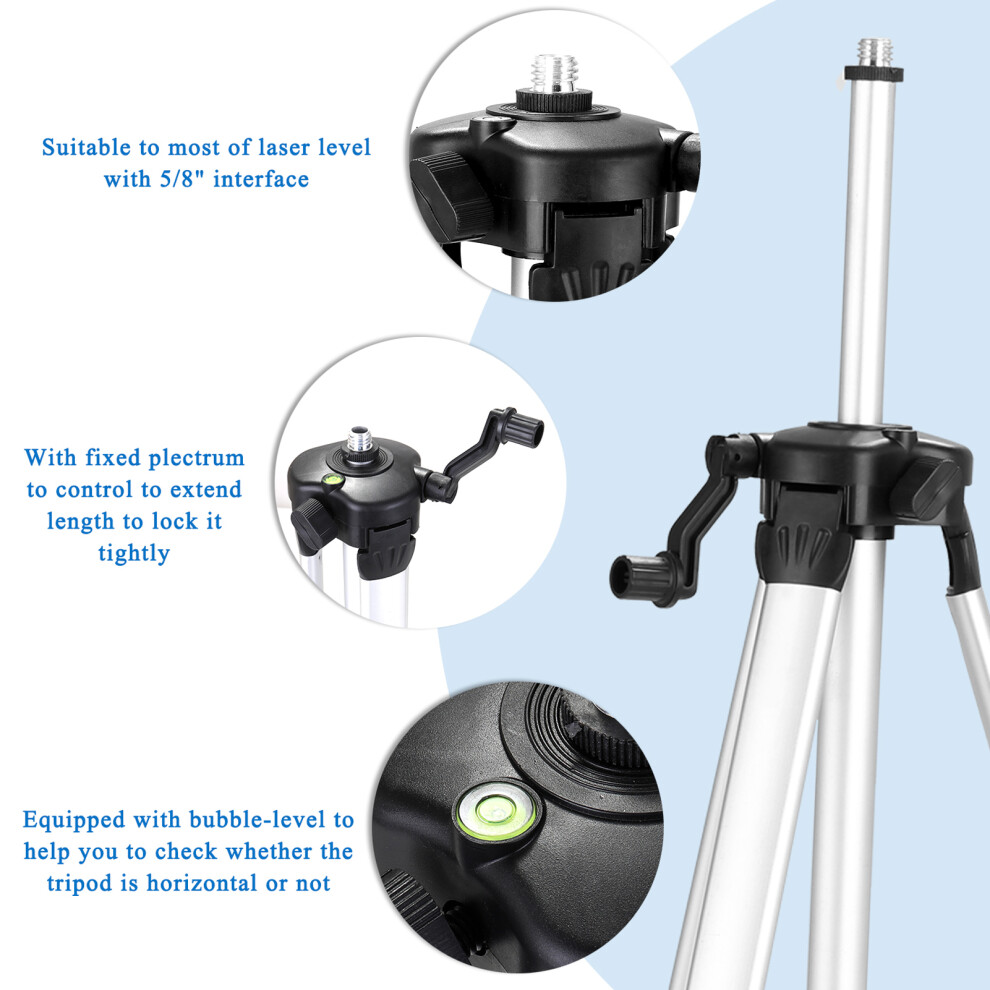 16 Green Lines Laser Level 3 Self-Leveling Tool With Tripod 610830841607