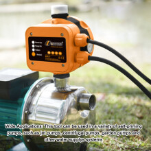 Wasserpumpendruckregler 220-240V 1,1KW IP65 Haushaltsgebrauch