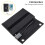 15W Monocrystalline Solar Panel Portable USB Charger Folding 5