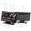 Digital LCD Thermometer Hygrometer Clock Weather Alarm USB 3