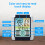 Temp.-Feuchte-Messgerät Touchscreen mit Uhr & Alarm 3