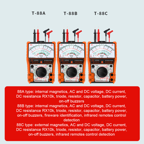 2500V Pointer Multimeter Voltage Current Resistance Battery Test