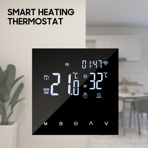Smart Thermostat WiFi App Touchscreen LCD programmierbar 2
