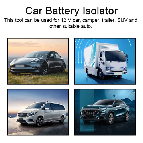 Universal Wireless Car Battery Disconnect Switch Relay