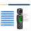 SMART SENSOR Mini-Windgeschwindigkeitsmesser Digital LCD 1