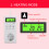 Drahtloser programmierbarer Thermostat mit LCD 4