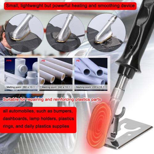 Handheld Plastic Welding Machine 100W Repair Tool with 600pcs Staples 2