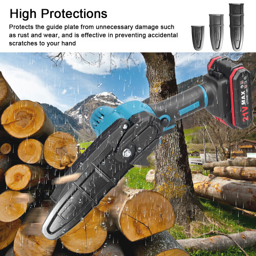 Plastic Chainsaw Bar Cover Electric Saw Scabbard Protector Guide Plate 1