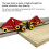 Woodworking Bearing Roller Feeder for Table Saws Aluminum Alloy 3